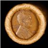 Image 2 : Mixed small cents 1c orig shotgun roll, 1919-d Wheat Cent, 1891 Indian Cent other end, Brinks Wrappe