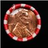 Image 2 : Shotgun Lincoln 1c roll, 1976-d 50 pcs Bank Wrapper.