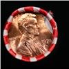 Image 2 : Shotgun Lincoln 1c roll, 1978-d 50 pcs Bank Wrapper.