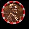 Image 2 : Shotgun Lincoln 1c roll, 1963-d 50 pcs Bank Wrapper.