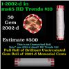 Image 1 : Shotgun Lincoln 1c roll, 2002-d 50 pcs Bank Wrapper.