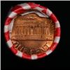 Image 2 : Shotgun Lincoln 1c roll, 1960-d 50 pcs Bank Wrapper.