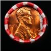Image 2 : Shotgun Lincoln 1c roll, 1964-p 50 pcs Bank Wrapper.