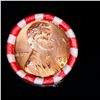 Image 2 : Shotgun Lincoln 1c roll, 1978-d 50 pcs Bank Wrapper.