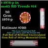 Image 1 : Shotgun Lincoln 1c roll, 1976-p 50 pcs Bank Wrapper.