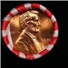 Image 2 : Shotgun Lincoln 1c roll, 1974-d 50 pcs Bank Wrapper.