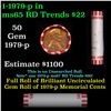 Image 1 : Shotgun Lincoln 1c roll, 1979-p 50 pcs Bank Wrapper.