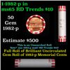 Image 1 : Shotgun Lincoln 1c roll, 1982-p 50 pcs Bank Wrapper.