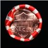 Image 2 : Shotgun Lincoln 1c roll, 2017-d 50 pcs Bank Wrapper.