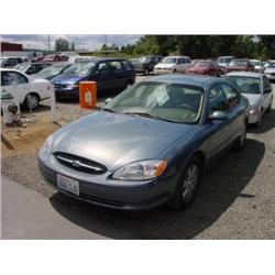  2000 FORD TAURUS-V6 - 108,798 Unk