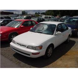  1997 TOYOTA COROLLA-4 CYL. - 126,164 Act