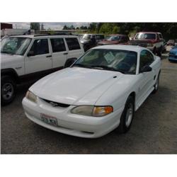  1996 FORD MUSTANG-V6 - 87,074 Act
