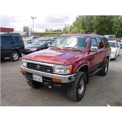 1995 TOYOTA 4RUNNER - 138,204 Act