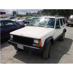  1996 JEEP CHEROKEE-6 CYL. - 137,641 Act