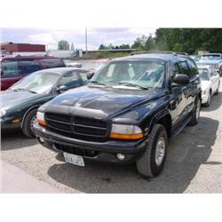  1998 DODGE DURANGO-V8 - 146,323 Act