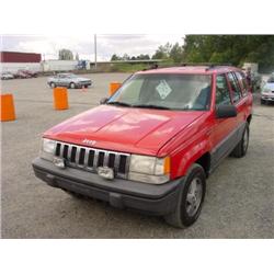  1995 JEEP GRAND CHEROKEE-6 CYL - 129,028 Act