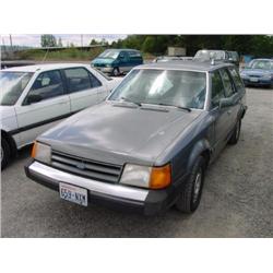  1988 FORD ESCORT - 82,191 Exmt