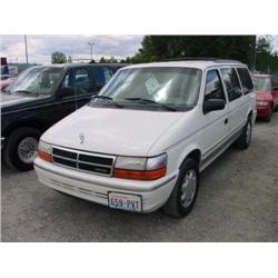  1992 DODGE GRAND CARAVAN - 162,977 Exmt