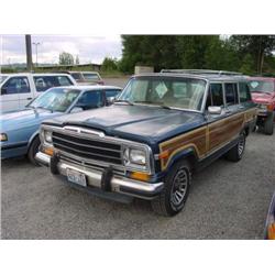  1988 JEEP GRAND WAGONEER - 37,329 Exmt