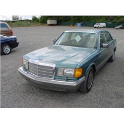  1987 MERCEDES-BENZ 420 - 0 Exmt