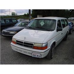  1992 DODGE GRAND CARAVAN - 172,060 Exmt
