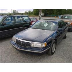  1989 LINCOLN CONTINENTAL - 142,803 Exmt