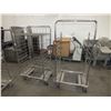 Image 2 : 5 Stainless Steel Storage Carts On Wheels
