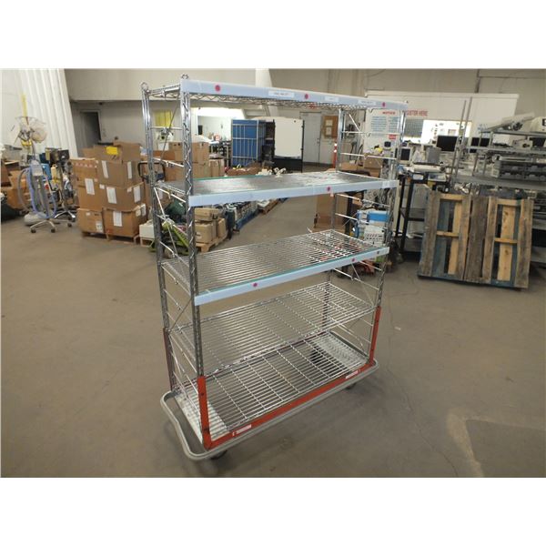 Stainless Steel Storage Rack On Wheels