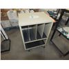 Image 1 : Metal Storage Cart On Wheels