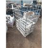 Image 1 : 5 Metal Baskets On Wheels