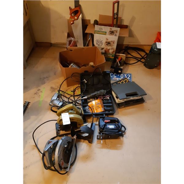 Electric Saws and Drill A