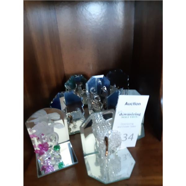 Hand blown Glass Figurines B