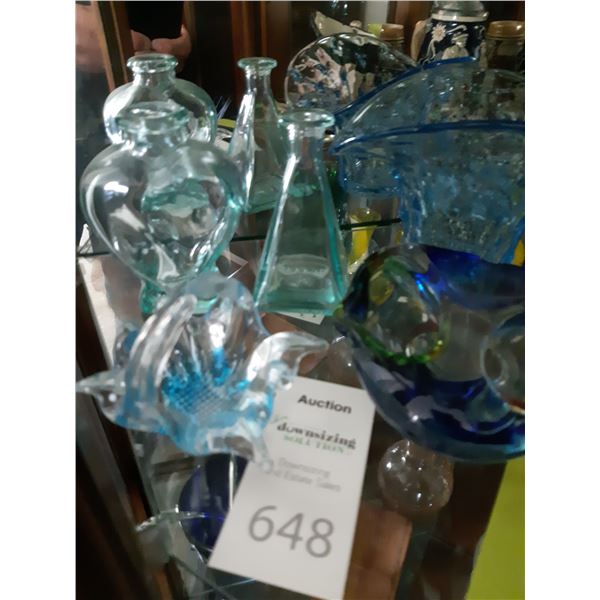 Blue and Green Glass B