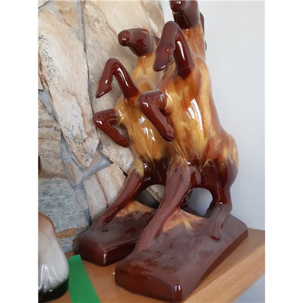 Vintage Ceramic Horses A
