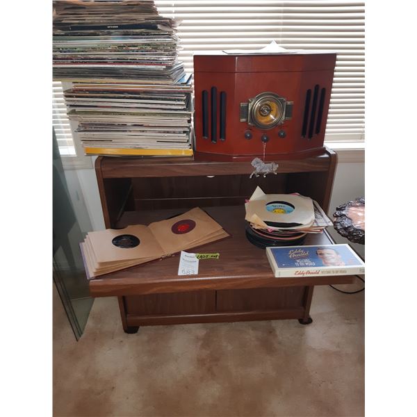 Vinyl Records & Cabinet C