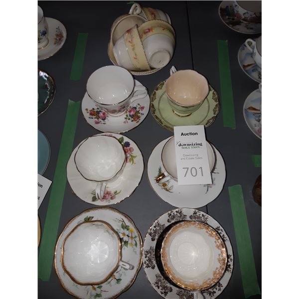 Bone China Teacups Cat A