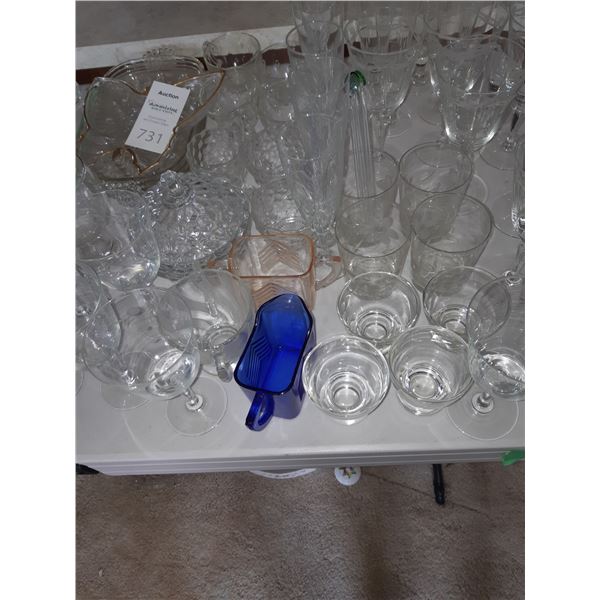 Vintage Drinking Glasses Cat A