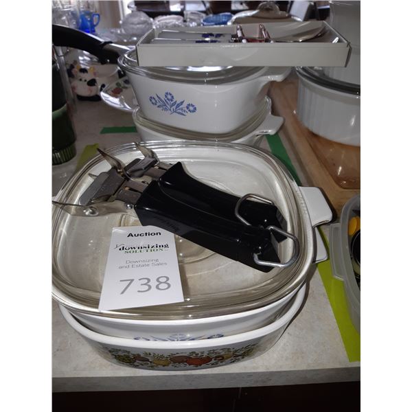 Vintage Corning ware cat a