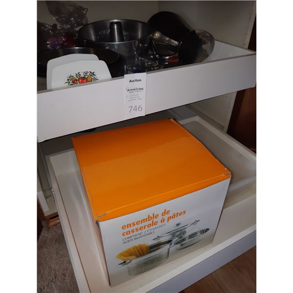 Pasta cooker set and more cat a