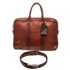 Image 1 : Louis Vuitton Brown Leather Porte Documents Voyage Briefcase Bag