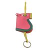 Image 1 : Hermes Pink Multi Camail Bag Charm