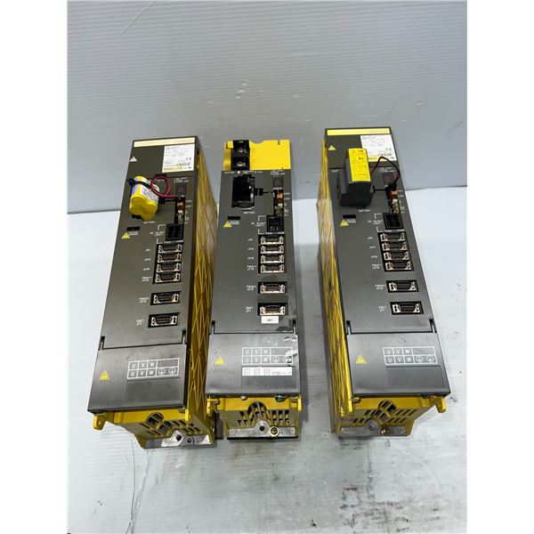 (3) Fanuc #A06B-6079-H106 Servo Amplifiers