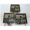 Image 1 : Lot of (3) Fanuc Control Panels