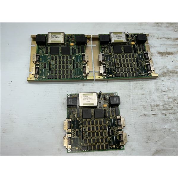 Lot of (3) Fanuc #A20B-2000-0411/04A Circuit Boards