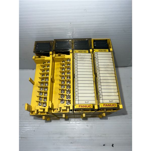 Lot of (4) Fanuc #A03B-0819-C154 Modules