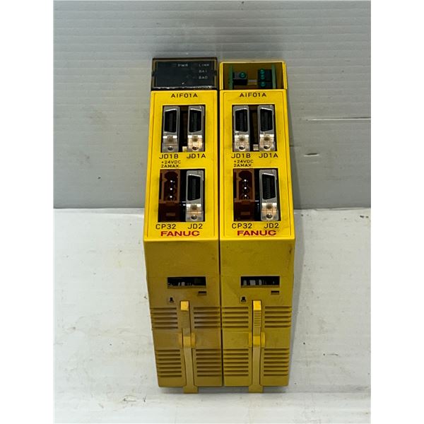 Lot of (2) Fanuc #A03B-0819-C011 Modules