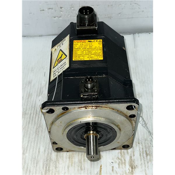 Fanuc #A06B-0034-B175 AC Servo Motor