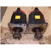 Image 1 : (2) Fanuc #A06B-0141-B076 AC Servo Motors