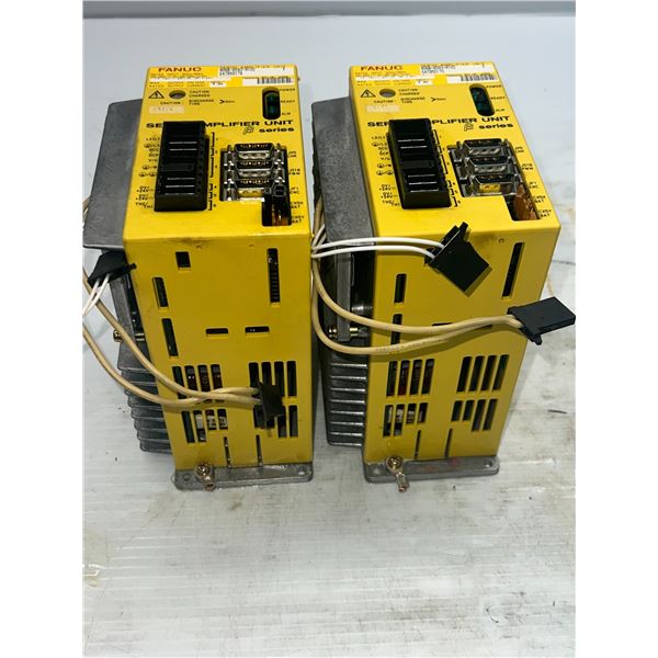 (2) Fanuc #A06B-6093-H102 Servo Amplifier Units