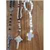 Image 2 : 5 x Catholic Rosaries (One Sterling Silver!)